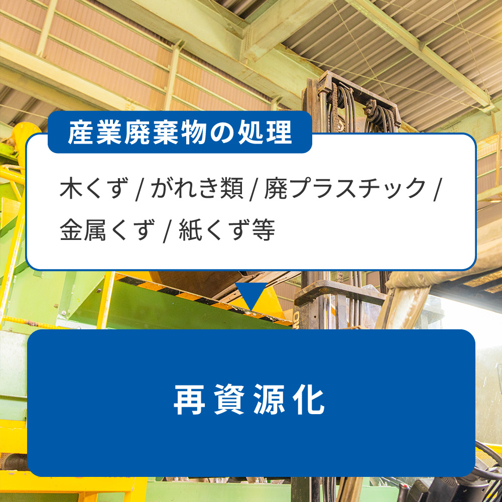 産業廃棄物の処理と再資源化